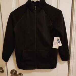 New Old Navy Boys Active Go-Dry Full Zip Jacket